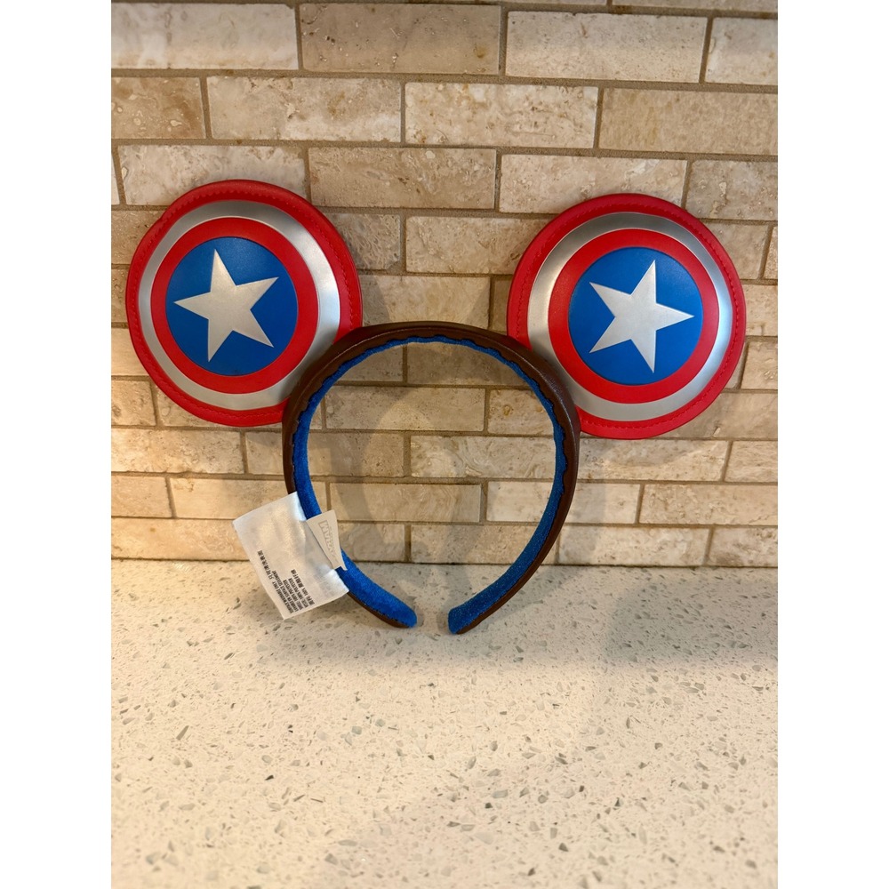 Disney Parks Captain America Shield Mickey Mouse Ears